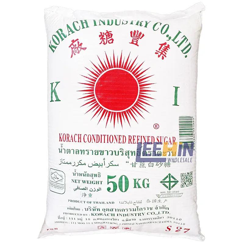 Gula Kasar Thailand Refined Coarse Sugar (Cap Korach/KBS) 50kg 泰国白粗糖 