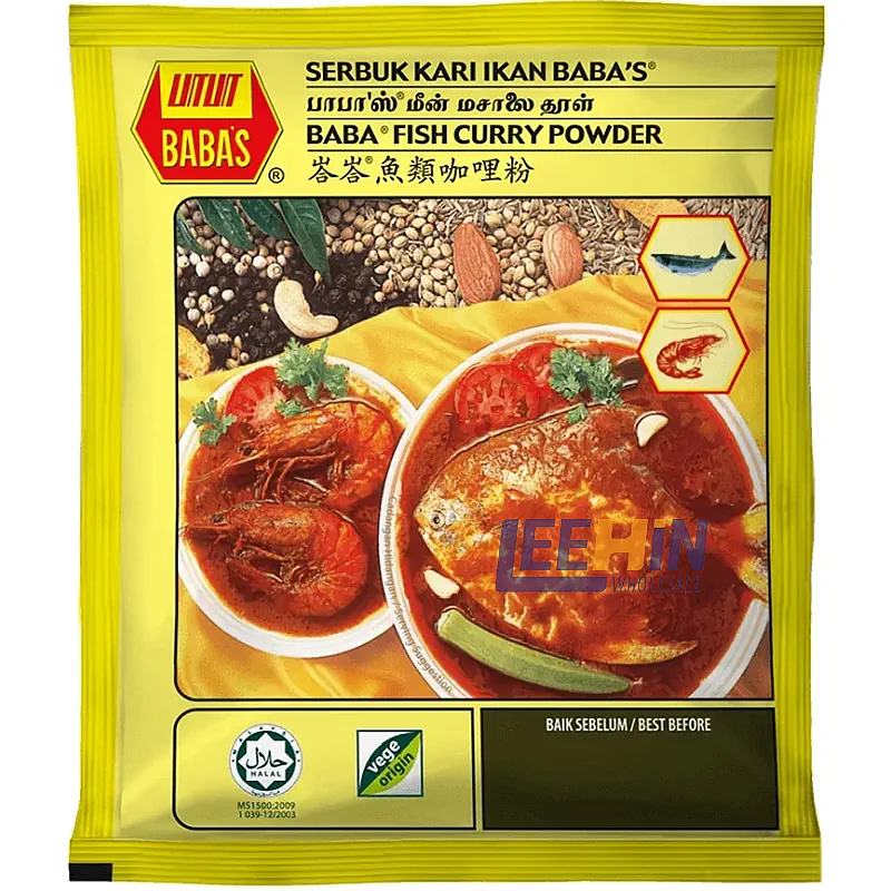 Babas Kari Ikan 1kg Fish Curry Powder 