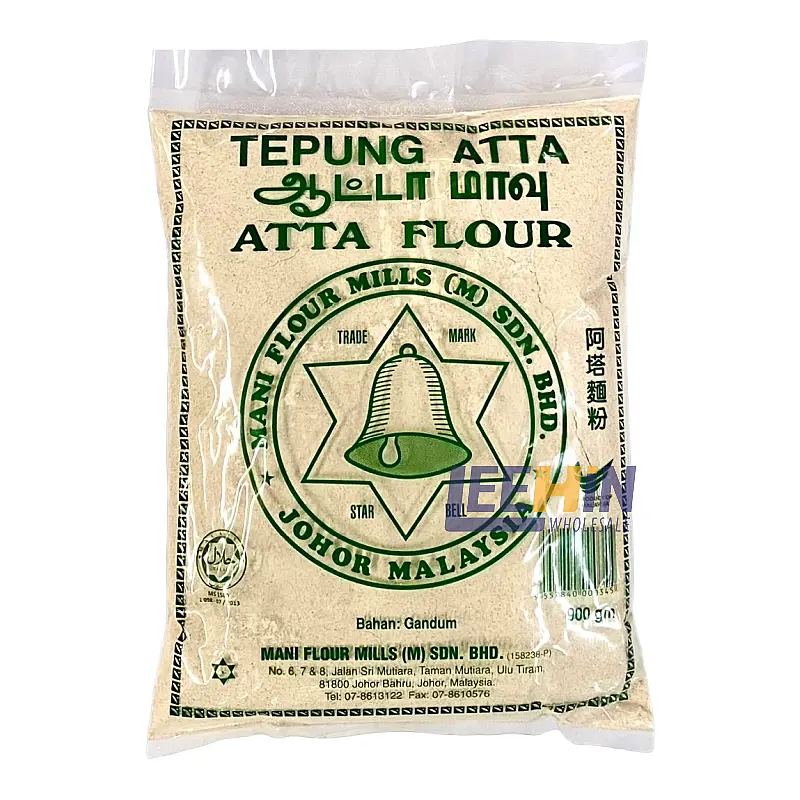 Tepung Atta (Chapati / Semolina) Loceng 900gm Atta’s Flour 