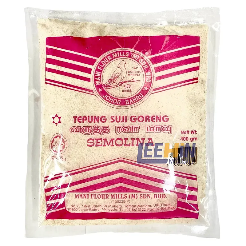 Tepung Suji (Tepung Rava) 400gm Semolina Flour 