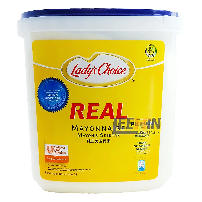 Lady's Choice Real Mayo 3Lt (Tupperware) Mayonnaise 