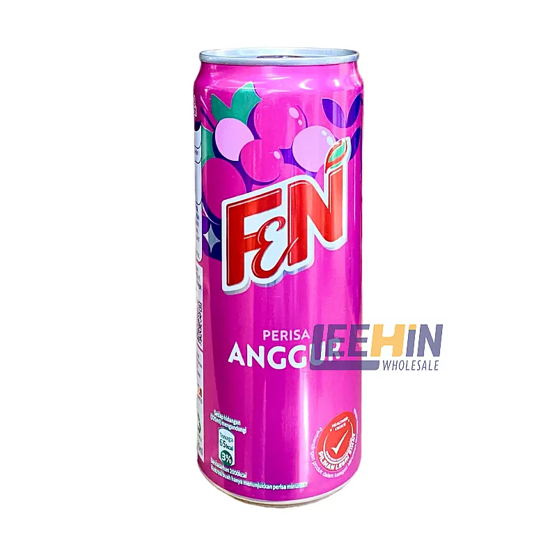 F&N Groovy Grape Tin (Anggur) 325ml 葡萄汽水铁罐 x12 