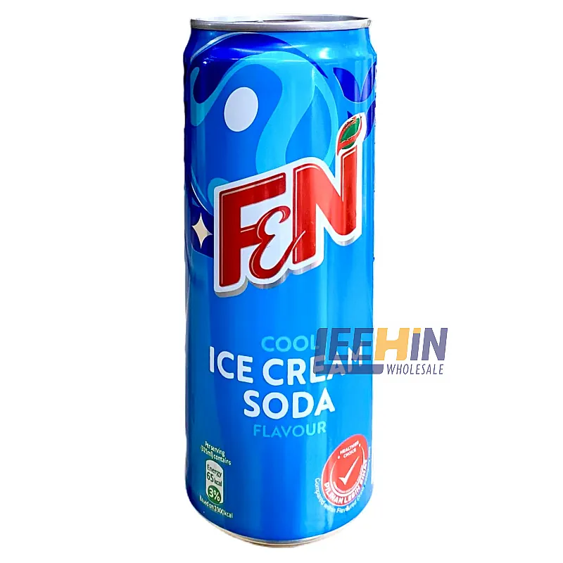 FN Aiskrim Soda Tin (Biru) Ice Cream Soda 325ml 苏打铁罐（蓝色） x12 