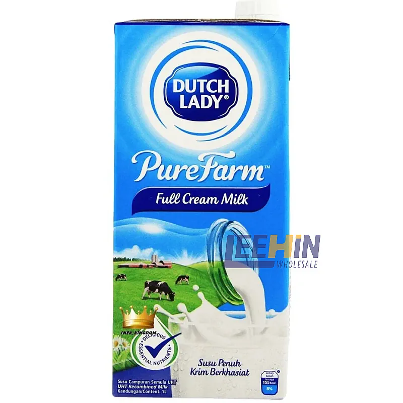 Susu Dutch Lady Full Cream 1Lt x12 