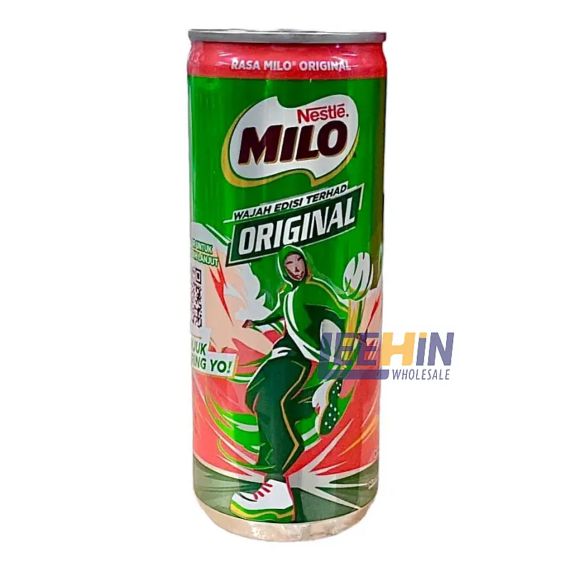 Milo Tin 240ml 美露铁罐水 x24 