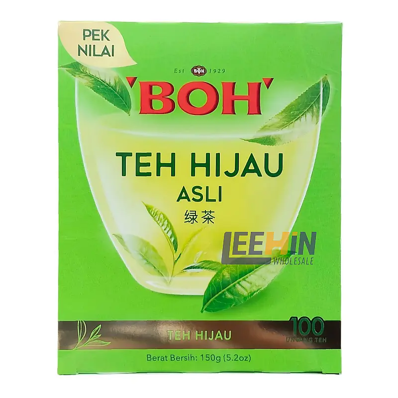 Boh Teh Green Tea Uncang 2g x100sachet (200gm) Boh Tea 