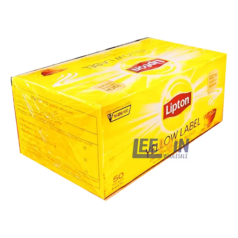 Teh Lipton 50teabags (100gm) Lipton Yellow Label Black Tea 