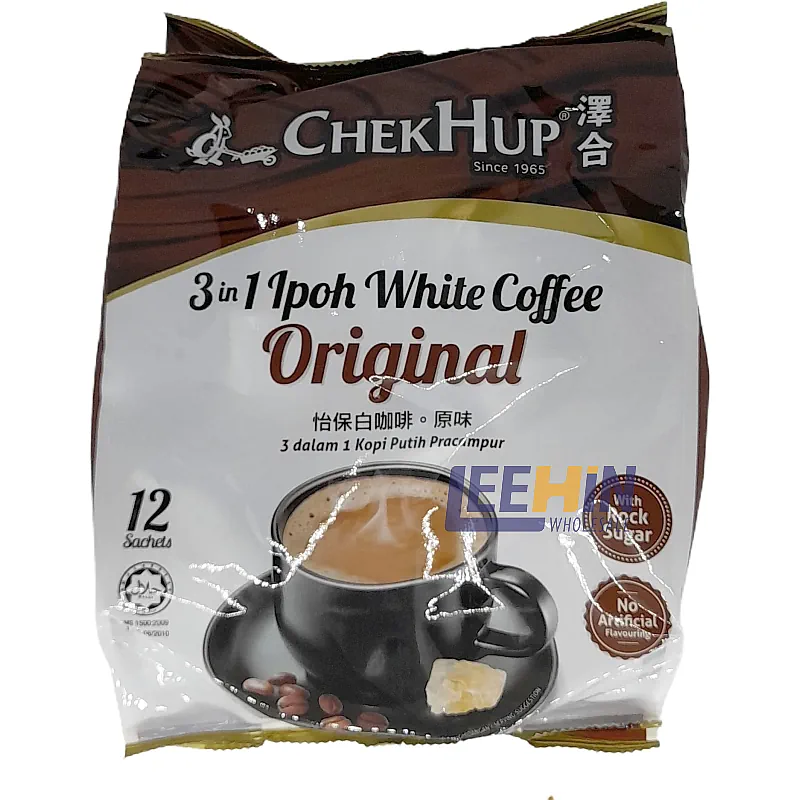 Chek Hup Kopi Putih Ipoh 3+1 40gm x12 White Coffee 