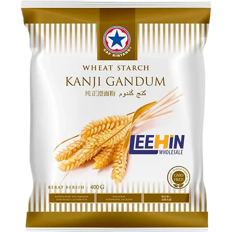 Tepung Ding (Kanji Gandum) Cap Bintang 澄面粉 400gm x20 Wheat Starch 
