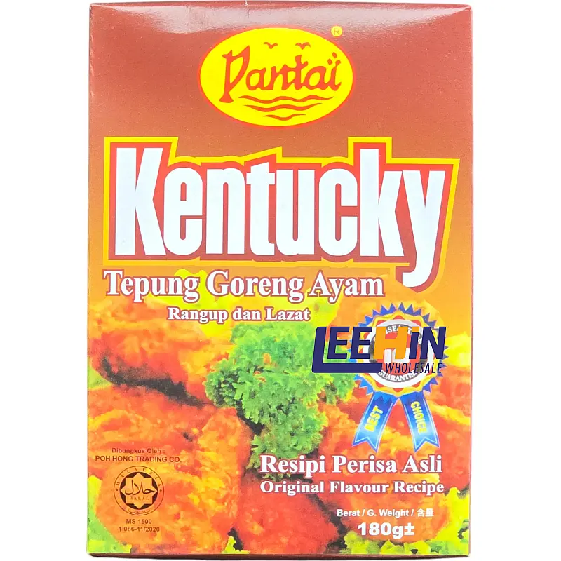 Tepung Goreng Kentucky Pantai 180gm x6 Frying Powder 