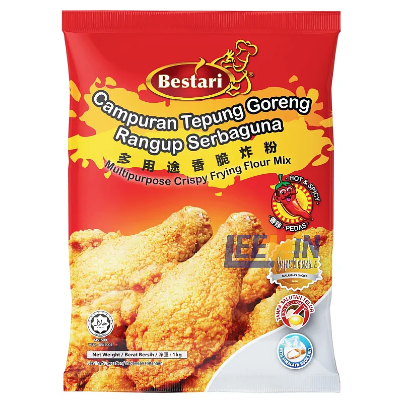 Bestari Tepung Goreng <Hot & Spicy> 1kg Fry Coating Mix 