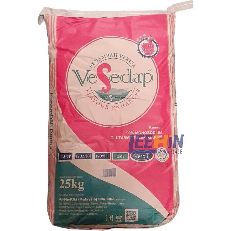 Ve-sedap (89% MSG Monosodium Glutamate,11% Salt) 25kg 味精 