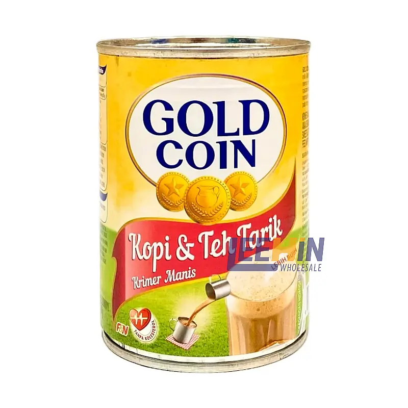Susu Gold Coin Pekat Kopi & Teh Tarik 500gm 练奶 Sweetened Creamer 