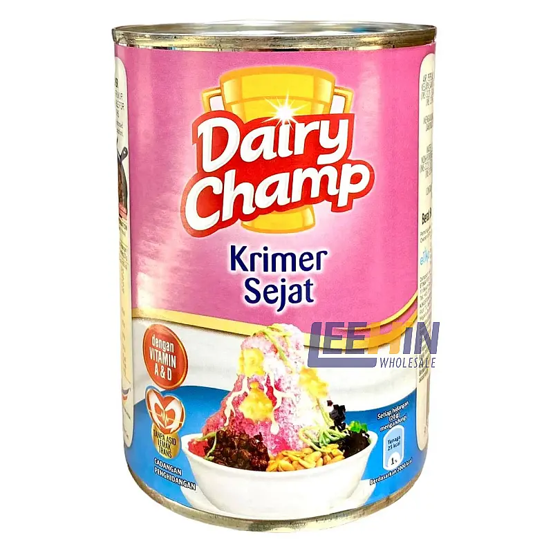 Susu Dairy Champ Cair 390gm 奶水(淡奶) Evaporated Creamer 