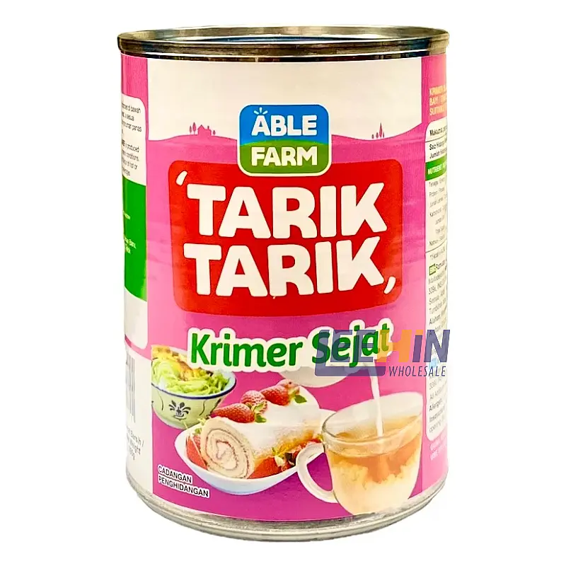 Susu Tarik-Tarik Cair (Krimer Sejat) 390gm 奶水(淡奶) Evaporated Creamer 