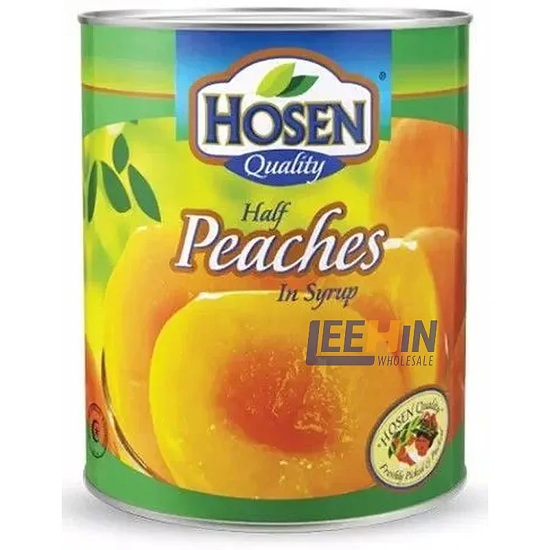 Hosen Half Peaches in Syrup 825gm 好顺蜜桃 x12 