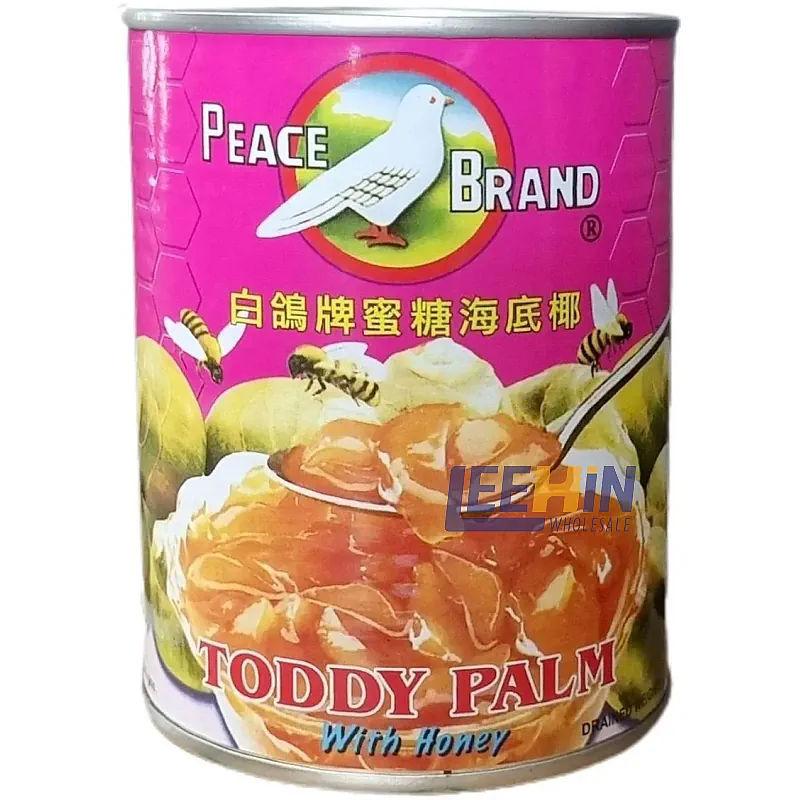 Kelapa Laut Peace Brand (Honey) K 565gm 白鸽牌蜜糖海底椰 Toddy Palm In Honey 