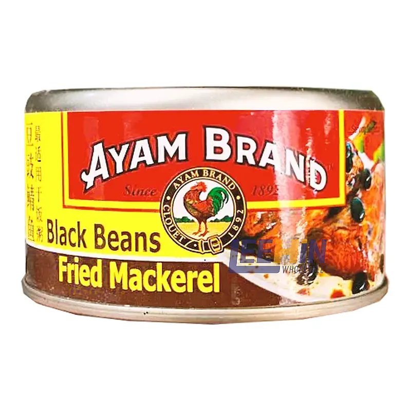 Ayam Fried Mackerel + Black Beans 150gm 