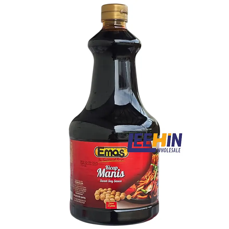 Emas Kicap Manis 2kg Sweetened Soy Sauce 