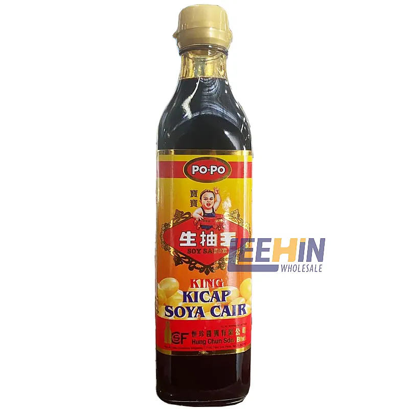 Popo Kicap Cair Selected K 360ml 宝宝生抽王 小 x12 Soy Sauce 