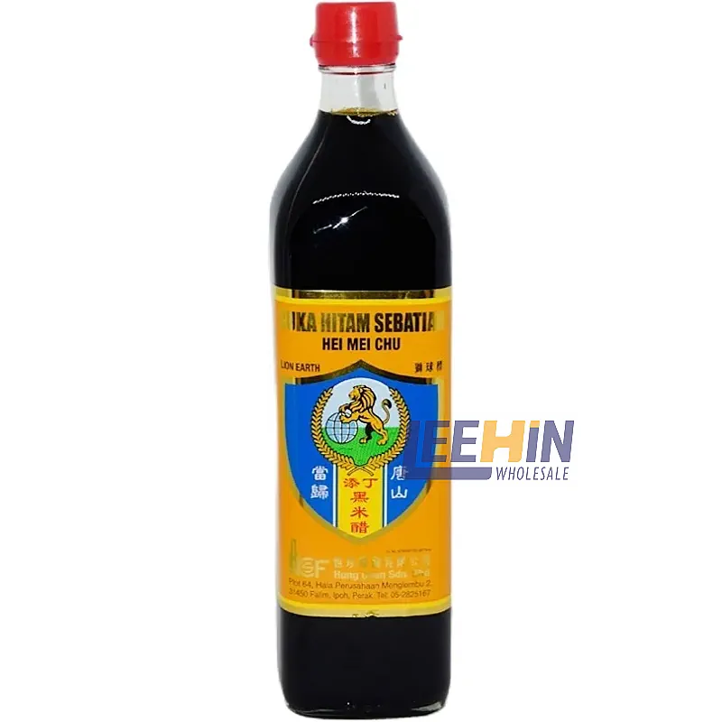 Popo Cuka Hitam B 720ml 狮子添丁黑米醋 大 Black Vinegar 