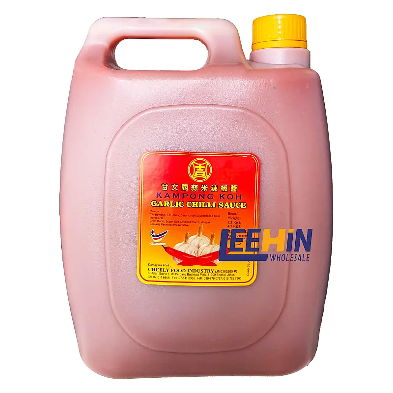 Kampong Koh (Garlic Chili Sauce) 5kg 蒜米辣椒酱 (甘文阁) Chili Garlic 
