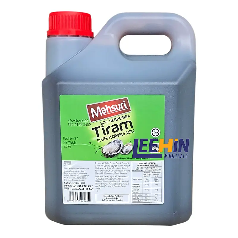 Mahsuri Sos Tiram Oyster Sauce 2.5kg 