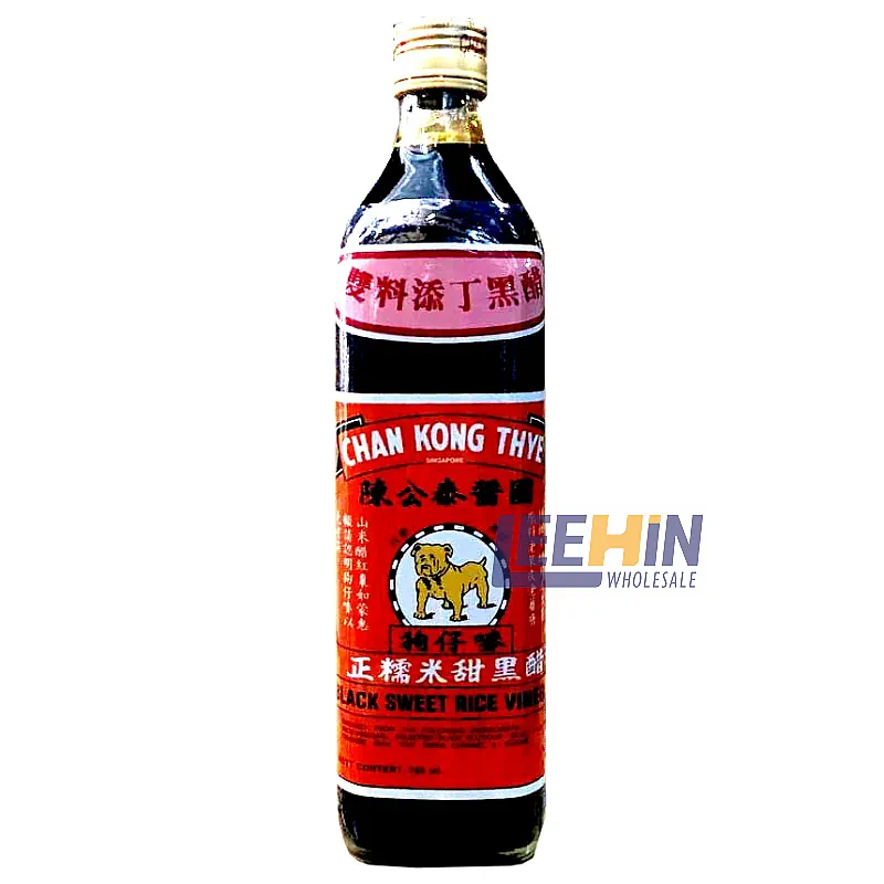 Cuka Chan Kong Thye 750ml 陳公泰<雙料>狗仔醋 Black Vinegar 