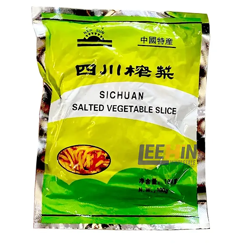 Sayur Hancur 100gm 四川榨菜丝 Sichuan Preserved Vegetable 