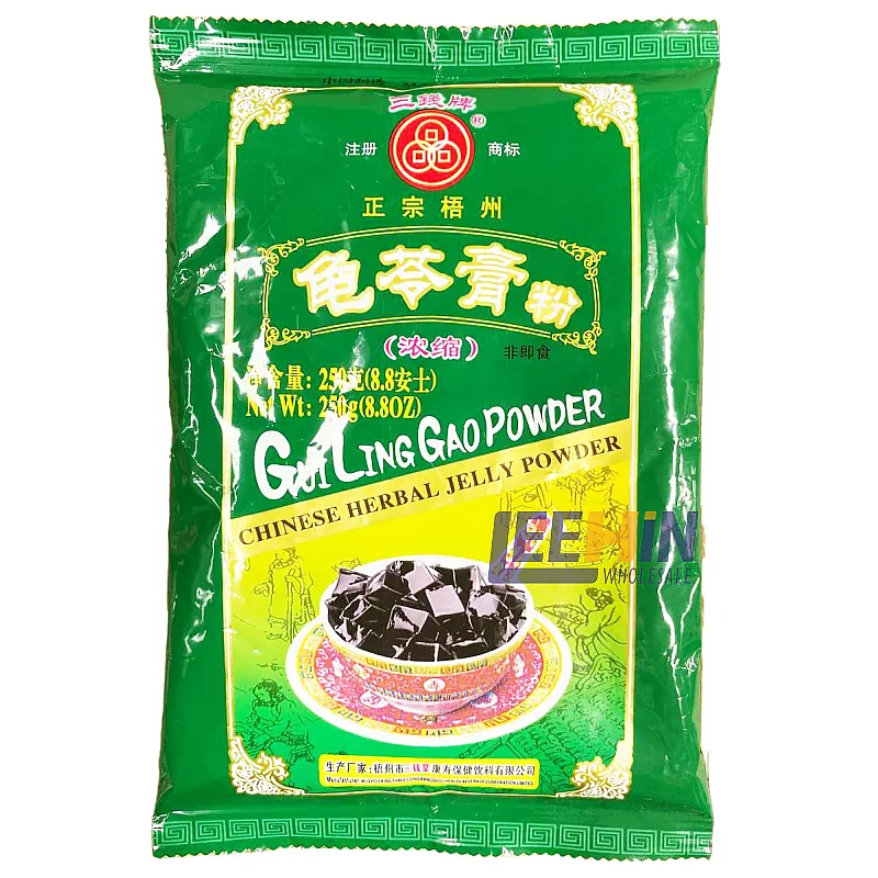 Gui Ling Gao Powder <Original Hijau> 250gm 三钱牌<原味>包装龟苓膏粉 