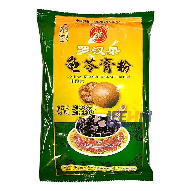 Gui Ling Gao Powder <Buah Lohan Kuning> 250gm 三钱牌<罗汉果味>包装龟苓膏粉 