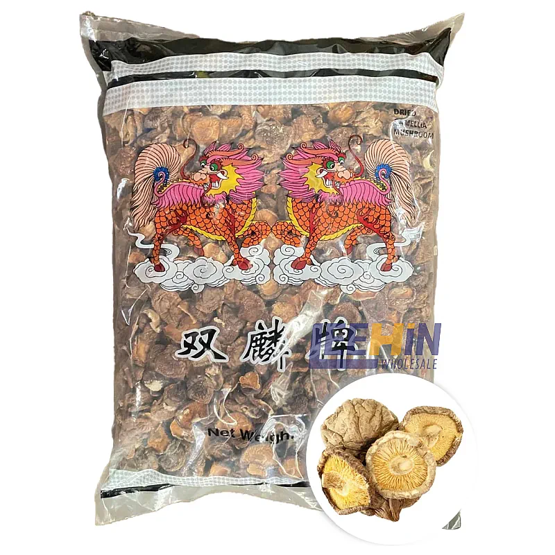cendawan 3kg rm120 3-4cm 双麟牌仿木光面菇 Dried Shiitake Mushroom 