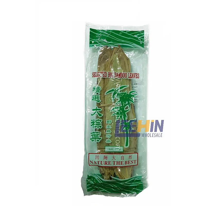 Daun Bungkus 300gm <10cm> 包装粽叶 Bamboo Leaves With Grass Rope 
