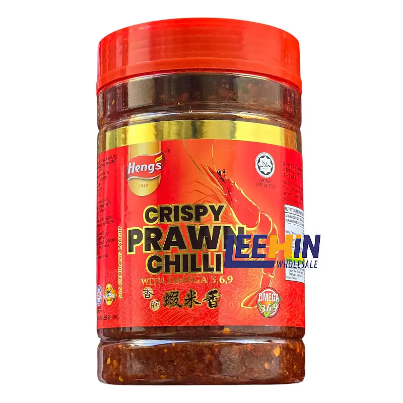 Heng's Crispy Prawn Chili 1kg 香脆虾米香 