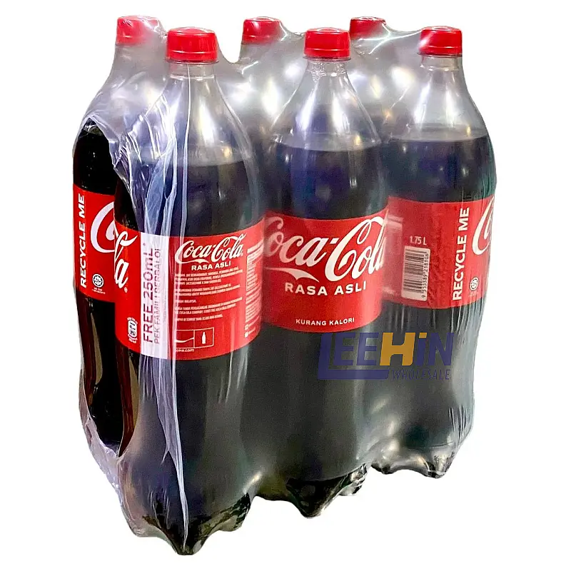 Coca-Cola Rasa Asli 1.75Lt 可口可乐大支 x6 