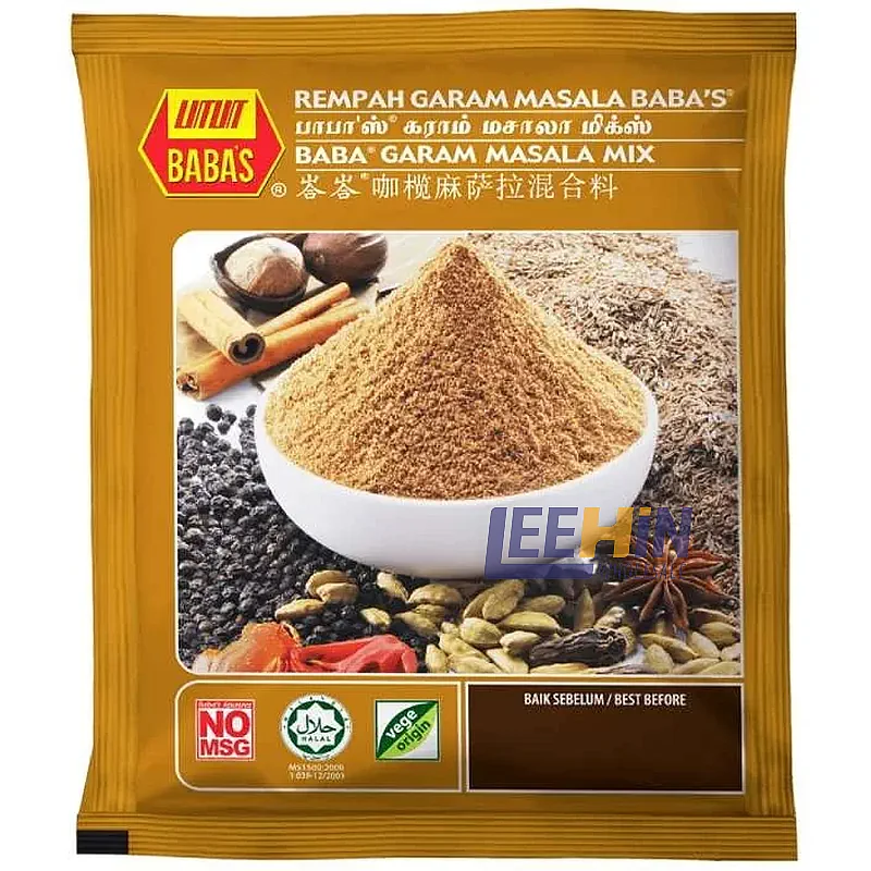 Babas Garam Masala 70gm (Coklat) 