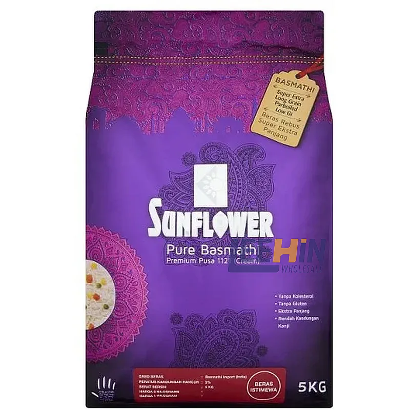 Beras Basmalti Sunflower Premium 1121 (Panjang) 5kg Basmati Rice 