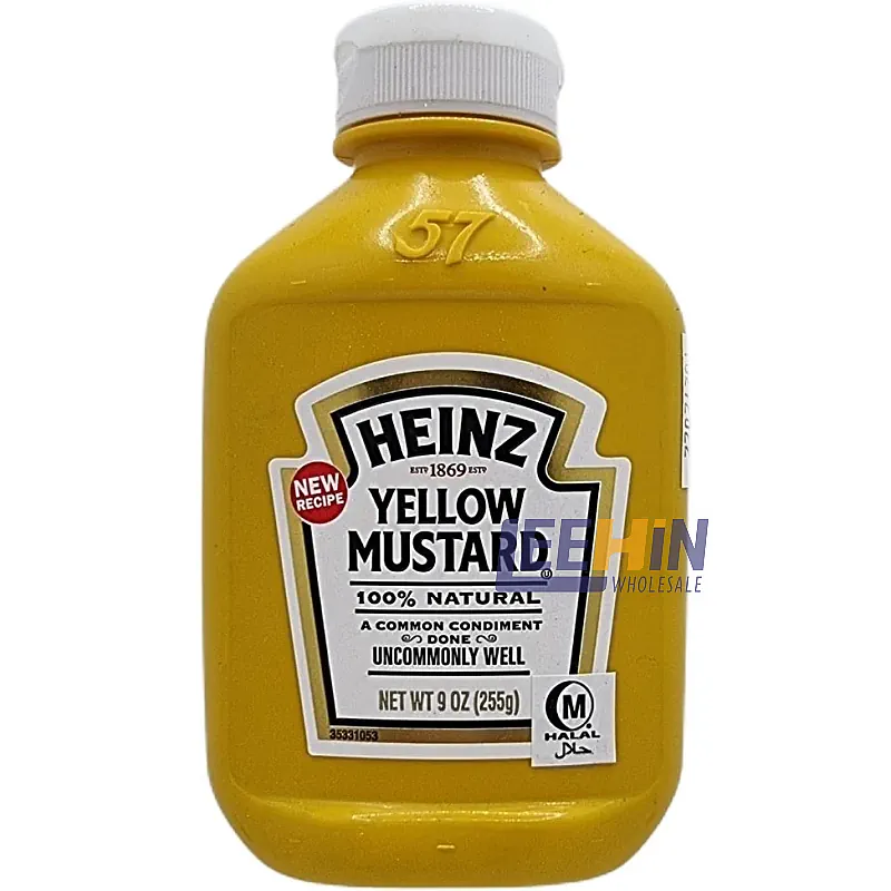 Heinz Yellow Mustard 255gm (9oz)