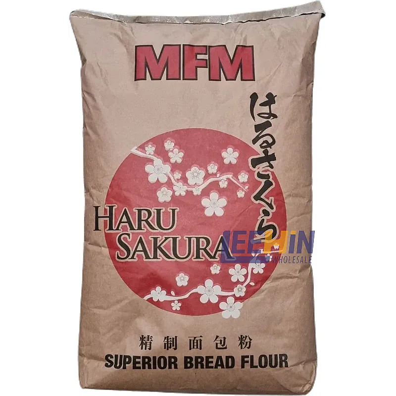 {Preorder: ETA 1-2 week} Tepung Gandum Haru Sakura SuperFine (MFM) (Bag Coklat) 25kg Haru Sakura特幼高劲 