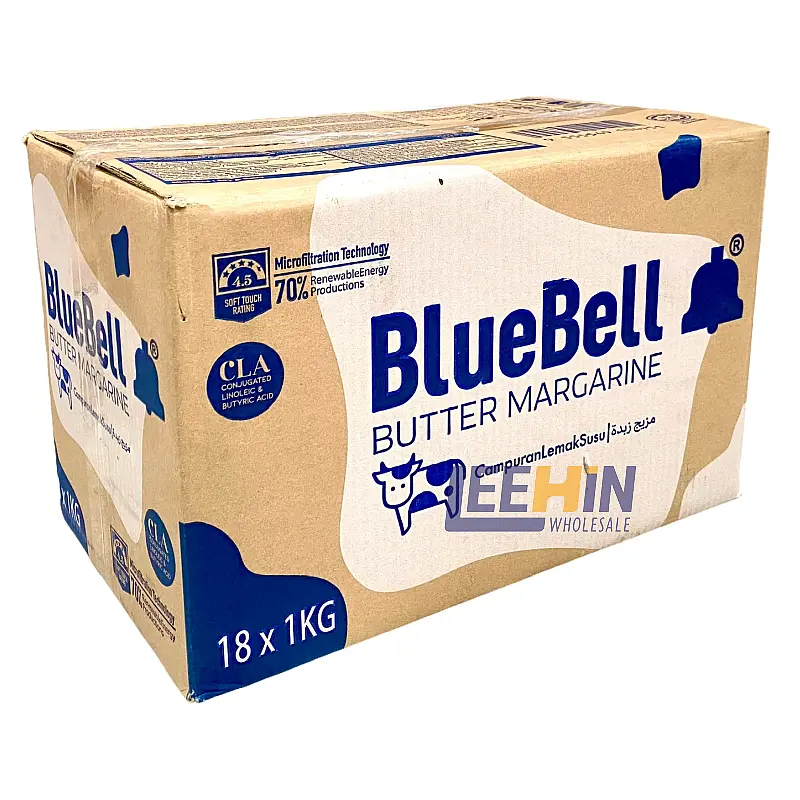 BlueBell Butter Margarine (Marjerin+Lemak Susu) 1kg (Oliobutta 8% Butter) 