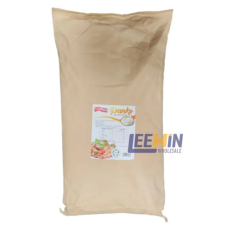 Serbuk Roti Putih <Panko Crocante>> 10kg 白面包糠 Bread Crumbs (White 5-6mm)