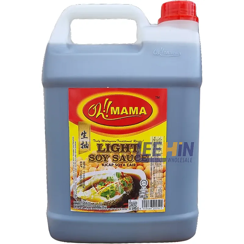 Oh! Mama Light Soy Sauce (Kicap Soya Cair) 5kg 生抽 