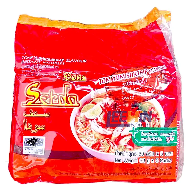 <Offer> Mee <Serda> Tom Yum Shrimp Flavour Instant Noodle 60gm x5