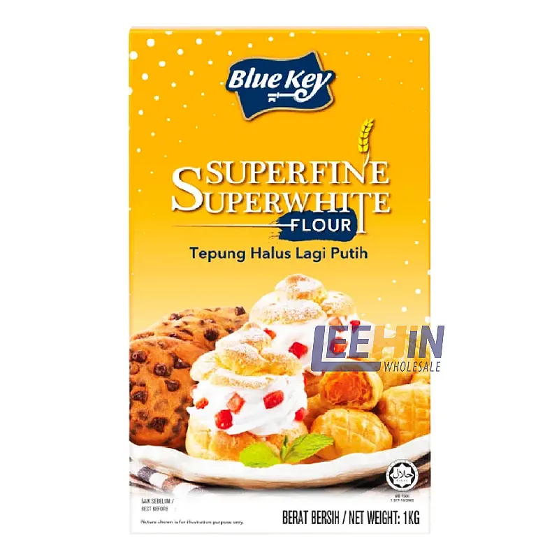 Tepung Halus Blue Key <Superfine Flour> 1kg 特幼粉 