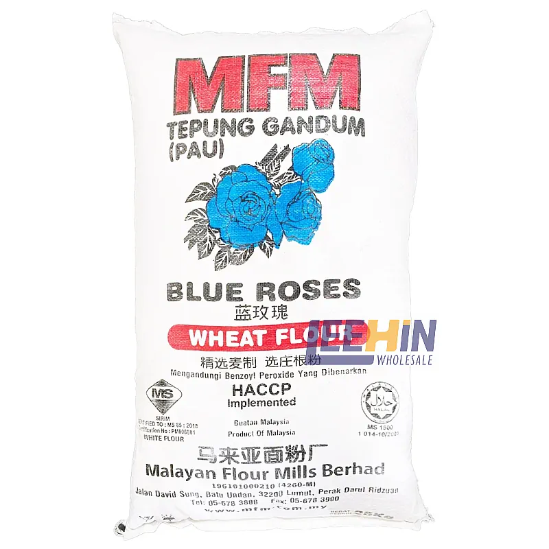 {Preorder: ETA 1-2 week} Tepung Gandum (Pau) Blue Roses (Ros Biru) (MFM) 25kg MFM包粉 High Protein Whe 