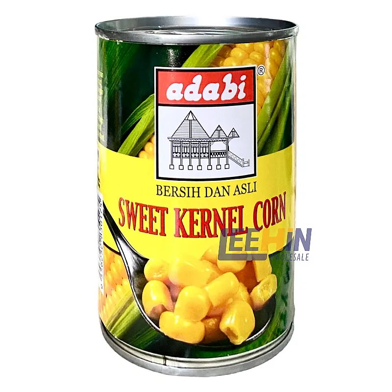 Adabi Sweet Kernel Corn (Kernel Jagung Manis) 425gm 罐头玉蜀黍粒 