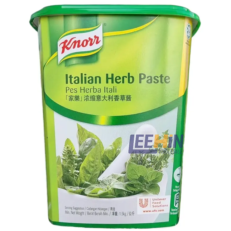 Knorr Italian Herb Paste (Pes Herba Itali) 1.5kg 佳乐浓缩意大利香草酱 