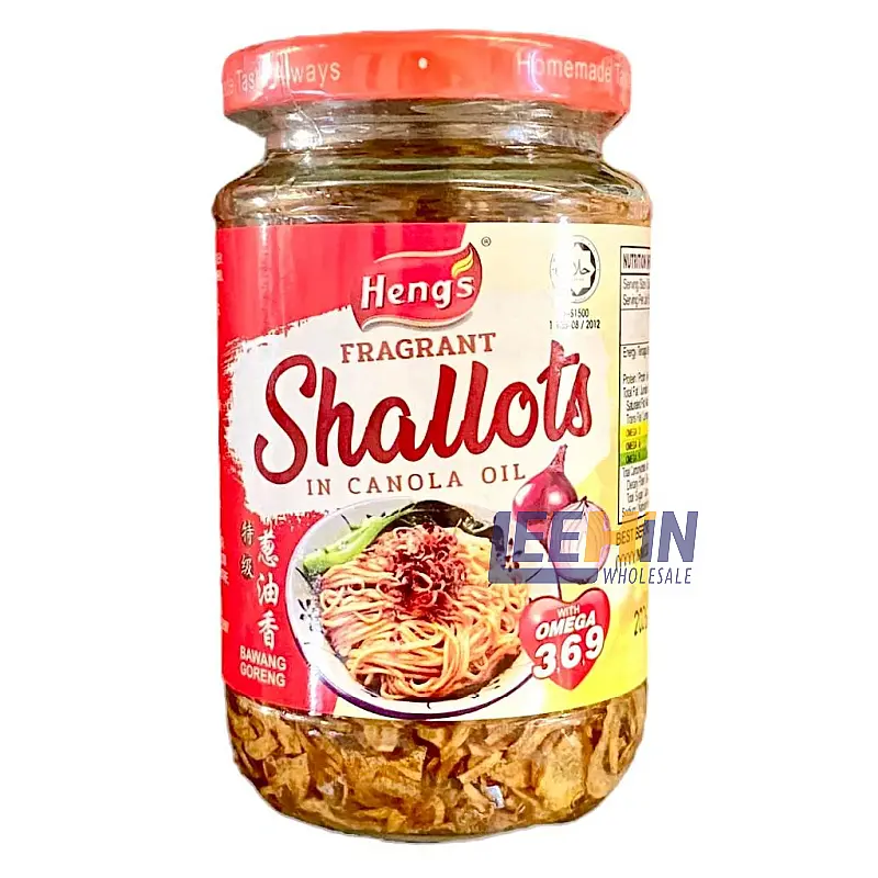 Heng’s Bawang Goreng dalam Minyak (Shallot in Canola Oil) 300gm 葱油香 