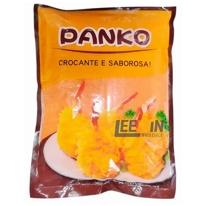Serbuk Roti Oren <Panko Crocante>> 1kg 橙面包糠 Orange Bread Crumbs (Orange 4mm)