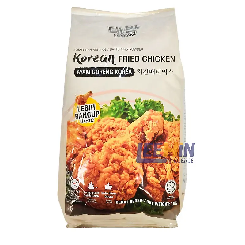 Daebak Korean Fried Chicken Batter Mix 1kg Fry Coating Mix 